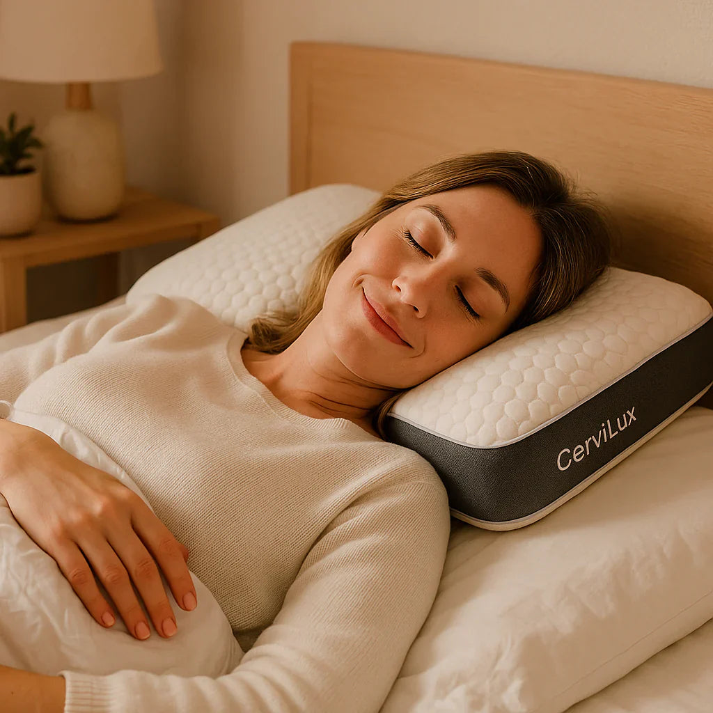 PAGA 2 y LLEVAS 4 - Almohada CerviLux™ - Redescubre el placer de despertar sin dolores