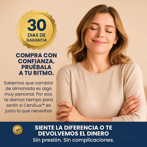 PAGA 2 y LLEVAS 4 - Almohada CerviLux™ - Redescubre el placer de despertar sin dolores